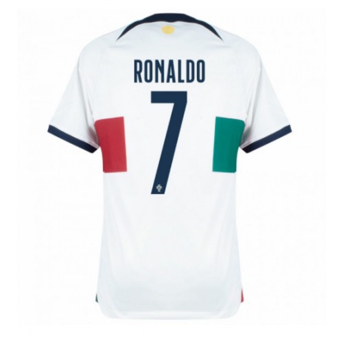 Portugal Cristiano Ronaldo #7 Replica Away Stadium Shirt World Cup 2022 Short Sleeve